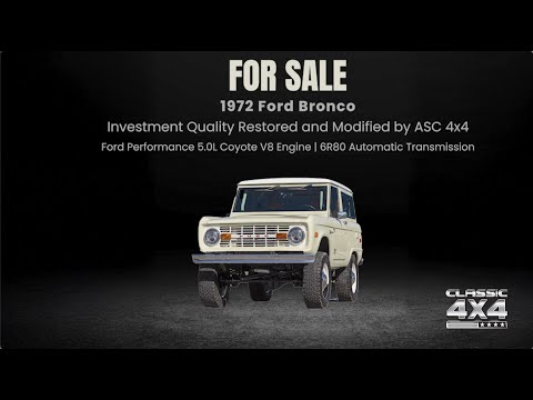 Coyote-Powered 1972 Ford Bronco