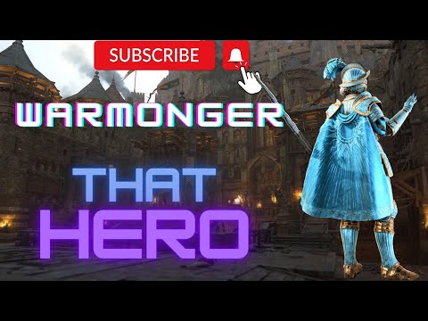 Warmonger - WARMONGER MAIN? - NEW MEDJAY TECH!? pt12 For Honor Dominion Gameplay #forhonor