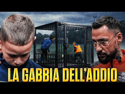 LA GABBIA DELL’ADDIO ! Coach senza filtri “allenamento” . #football #kids #sports #soccer 