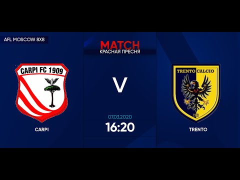 AFL20. Italy. Serie B. Day 2. Carpi - Trento