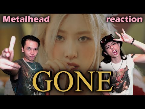 Taiwan Metalhead watch ROSÉ - 'Gone' M/V reaction first time @BLACKPINK