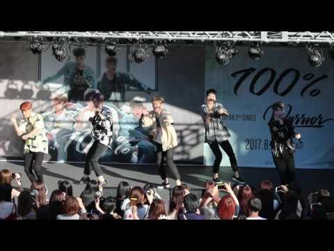 170616 백퍼센트(100%) リリイベ あべのキューズモール Warrior