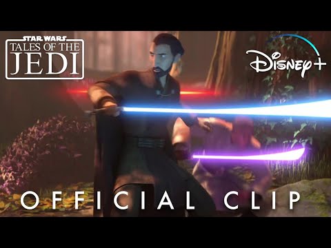 Star Wars Tales of the Jedi Official Clip | Dooku and Mace Windu | Disney+