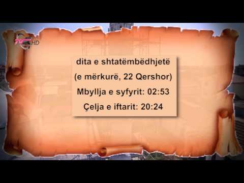 17. Kalendari i Ramazanit 2016 - Dita e shtatëmbëdhjetë, e mërkurë, 22 Qershor
