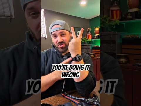 Best way to wear a NATO Strap #youtubeshorts #shorts