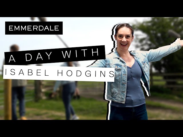 Behind The Scenes: A Day With Isabel Hodgins | Emmerdale
