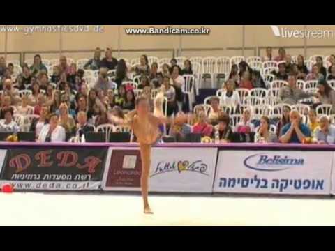 Song E Chun (KOR) RG GP Holon 2014 AA Clubs