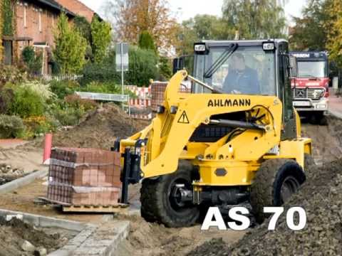 Leiser AG, Baumaschinen, Schwenklader Ahlmann