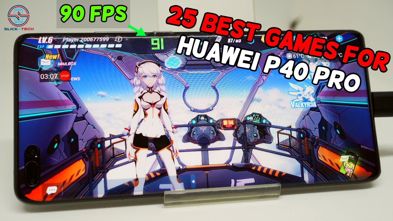 Huawei P40 Pro Top 25 Best Android Games 90FPS Gaming Test | Kirin 990 5G | Black Desert | Pubg