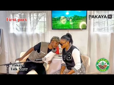 Ritaa and  Blesikwa inside Pakaya talk show (First part)