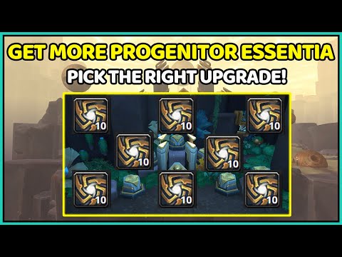 How To Get MORE Progenitor Essentia! Cypher Research Console | Shadowlands Goldmaking