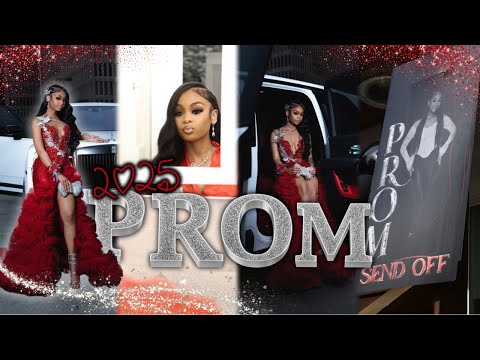 PROM VLOG 2k25 | I SPENT 12k GRWM + nails, hair, makeup, photoshoot, send off || Ra’Mariah Alexia