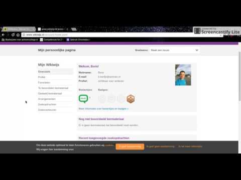 screencast wikiwijs maken