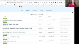 How to Use FastWeb to find and apply for scholarships