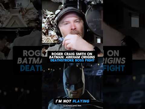 Roger Craig Smith on Filming Deathstroke Boss Fight in Batman: Arkham Origins