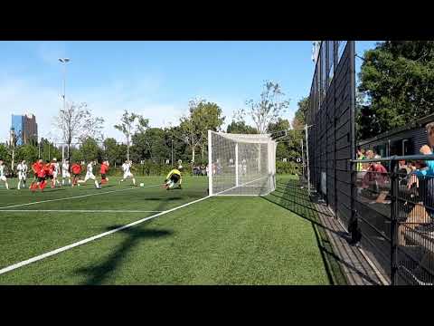 #groafc Thom van Bergen scoort de 1-1 bij FC Groningen o18 - AFC o18