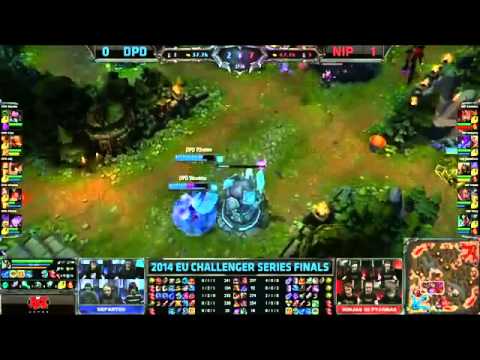 DPD Kikis Lee Sin VS NIP Hulberto Khazix Game 2 Highlights   EU CS Spring 2014 MUST SEE