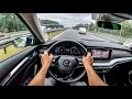 New Skoda Octavia IV 150 HP POV Test Drive 592 Joe Black