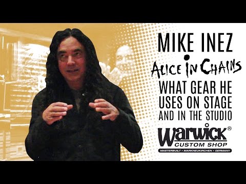 Framus & Warwick - Interview with Mike Inez (Alice In Chains & Heart) Pt.3 of 4