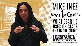 Framus & Warwick - Interview with Mike Inez (Alice In Chains & Heart) Pt.3 of 4