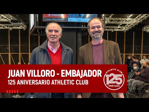 Juan Villoro I Athleticen 125. urteurrenaren uztaileko enbaxadorea I Athletic Club