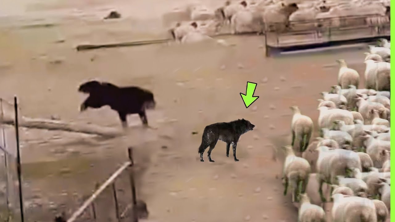 THE WOLF DIDN'T KNOW THE DOG WAS GOING TO DO THIS