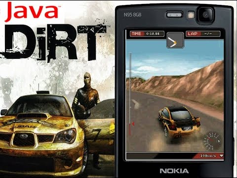 "Colin McRae Dirt 3D" JAVA GAME (Glu Mobile 2007 year)