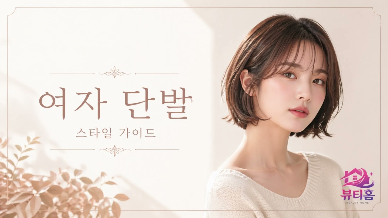 여자 단발 스타일 가이드