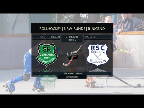 🏑 ROLLHOCKEY | NRW-LIGA | B-JUGEND | 🔴 SK GERMANIA HERRINGEN 🆚 🔴 RSC GERA