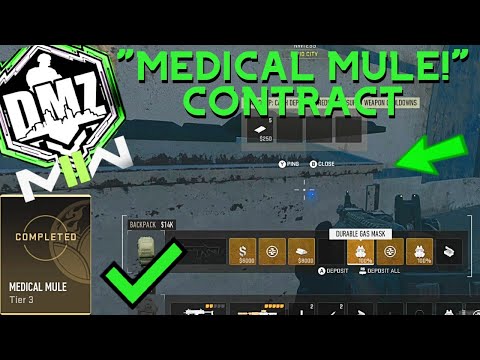 MW2 DMZ EASY SOLO GUIDE "MEDICAL MULE" DEAD DROP LOCATION! *NEW*