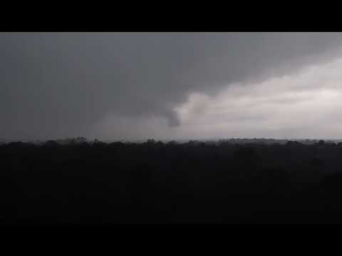 Funnel Cloud Looms Over Texas Amid Tornado Warnings