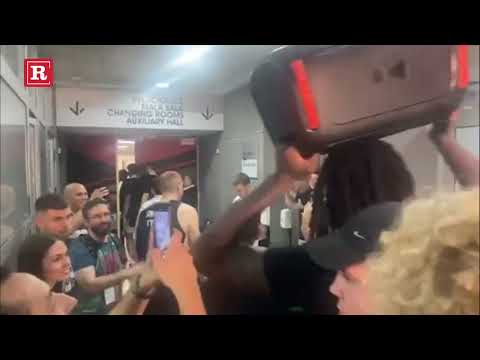 Slavlje igrača Partizana posle titule u Admiralbet ABA ligi!