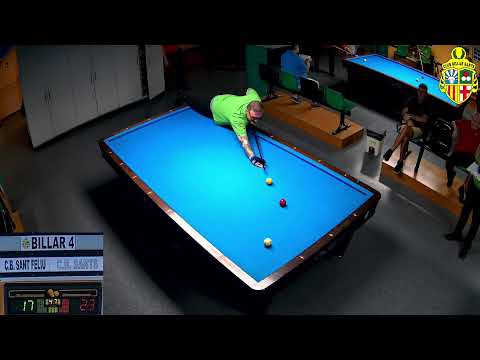 LLIGA 3B 5D GRUP B J2 C.B. SANTS C - C.B. SANT FELIU  SANCHEZ - ESTEVEZ