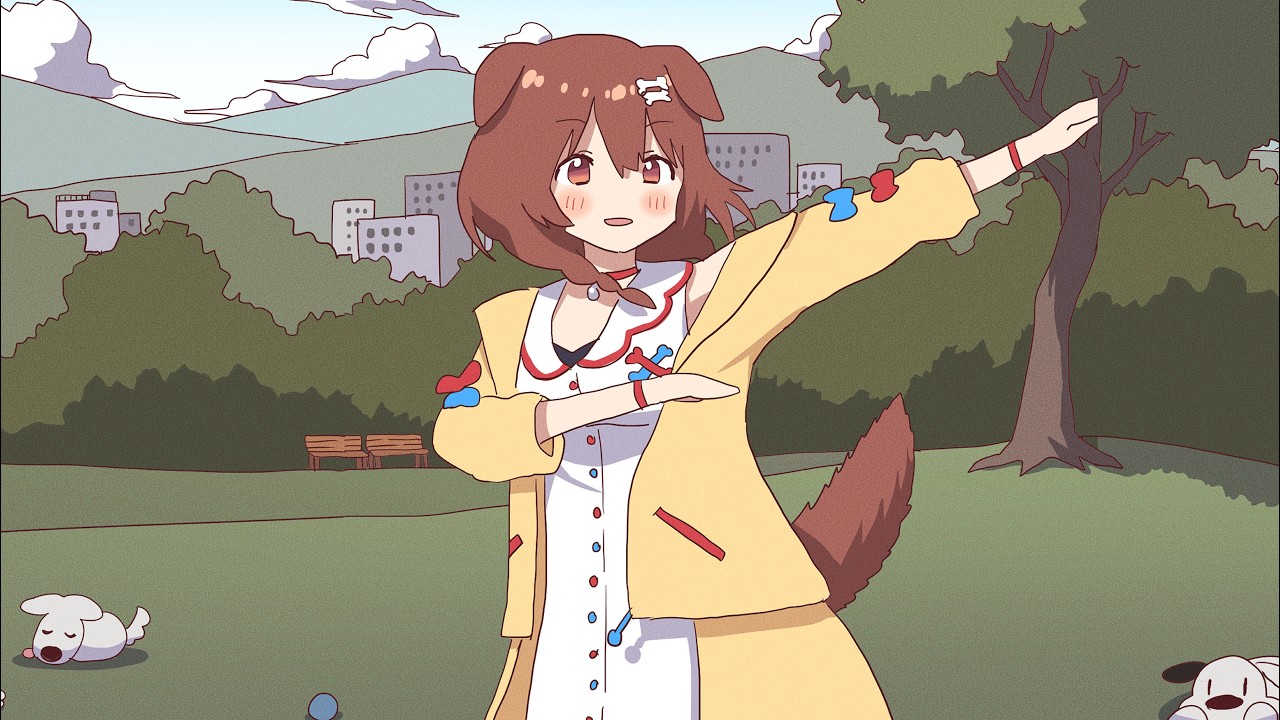 【手描きアニメ】ころさんの無限リピートダンス【戌神ころね / ホロライブ】