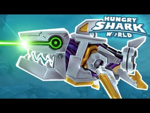 UNLOCKING ROBO SHARK || Hungry Shark World