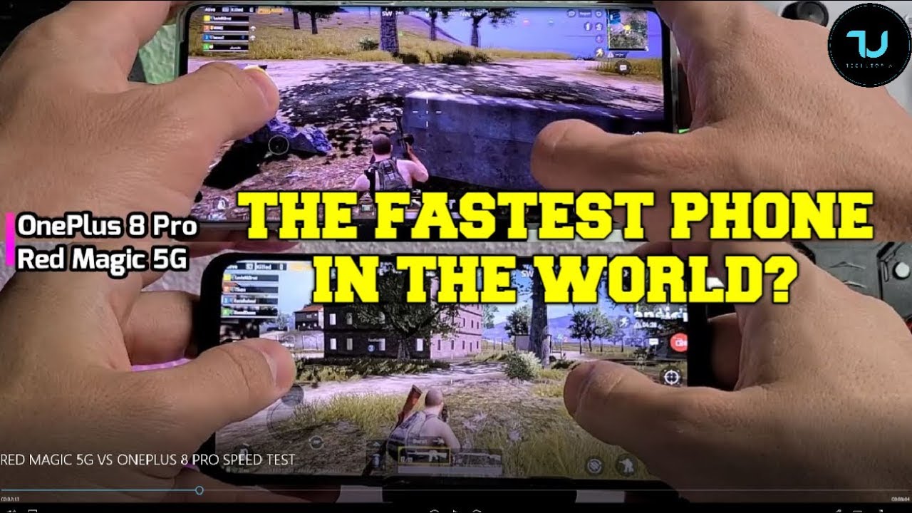 Red Magic 5G vs OnePlus 8 Pro Speed test/Comparison/PUBG Gaming! Fastest smartphones in the world!