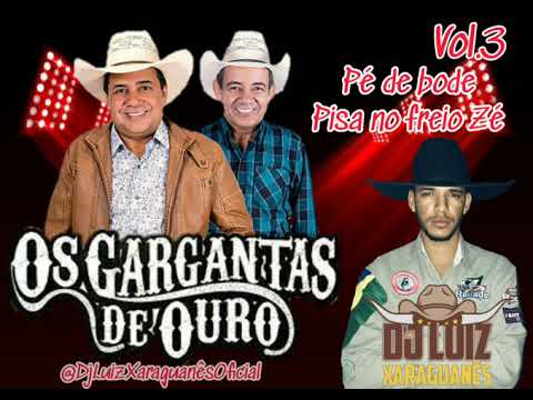 Os gargantas de ouro- Pé de bode/Pisa no freio Zé (CD Volume 3)