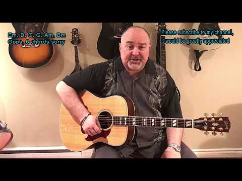 How to Play Shallow - Lady Ga Ga (cover) - Easy 6 Chord Tune