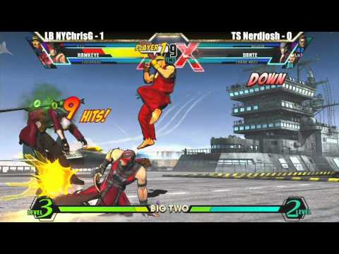 UMVC3 LB NYChrisG vs TS Nerdjosh - Big Two #3 Tournament