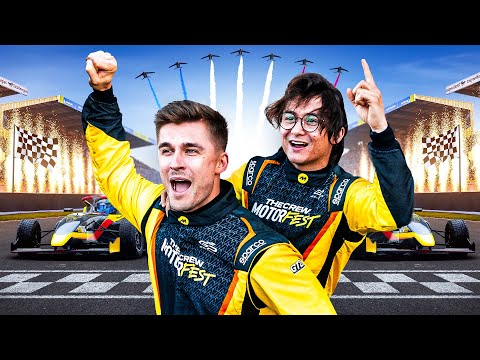 we became professional racers 