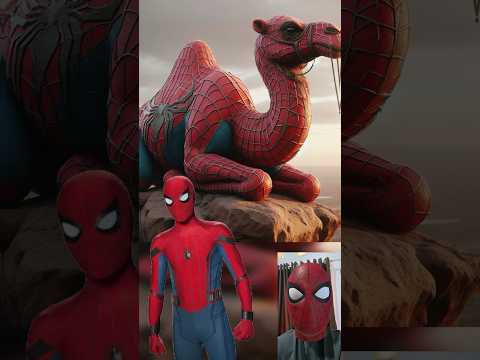 Superheroes but camel 💥 Marvel & DC-All Characters #marvel #avengers#shorts