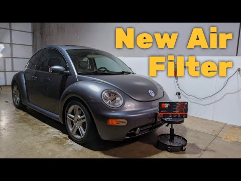 K&N Replacement Air Filter: Volkswagen New Beetle - How to Remove/Replace Air Filter (1998-2010)