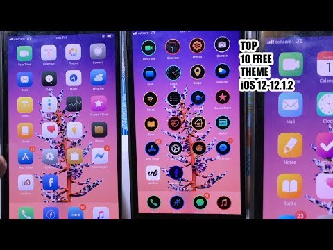 Top 10 FREE Beautiful Themes Compatible On iOS 12-12.1.2 (Jailbreak Theme)