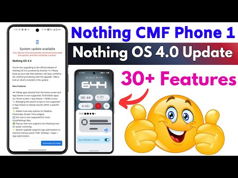 CMF Phone 1 : Nothing OS 4.0 December Update Features & Review | CMF Phone 1 New Update