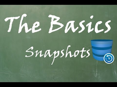 The Basics #05 - Snapshots