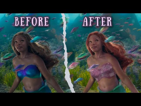 Fixing shots from The Little Mermaid