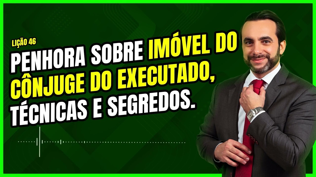 O que fazer quando há penhora de imóvel do cônjuge do executado?