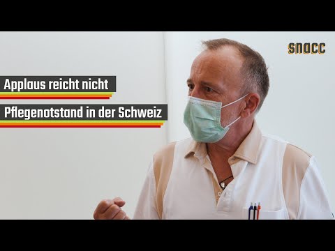 Applaus reicht nicht - Pflegenotstand in der Schweiz