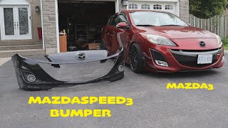 Does a MAZDASPEED 3 Bumper FIT a MAZDA 3?
