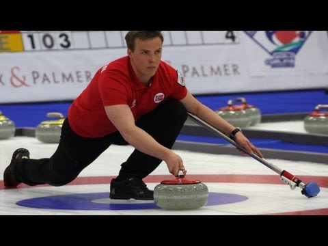 CURLING:World Mixed Doubles Chp 2013 - Group C  NOR-SWE